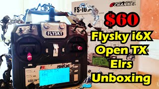 60 Budget Open TX ExpressLRS Radio Unboxing  Flysky FS I6X [upl. by Craw434]