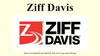 Ziff Davis [upl. by Neerol]