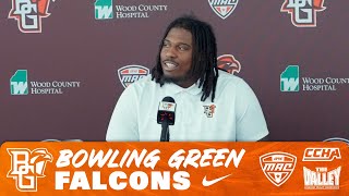 BG Football Press Conference 1014 [upl. by Morrison]