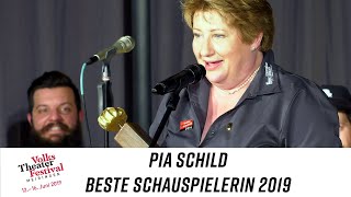 Pia Schild beste Schauspielerin 2019 Schopfbühne Grenchen [upl. by Ibocaj]