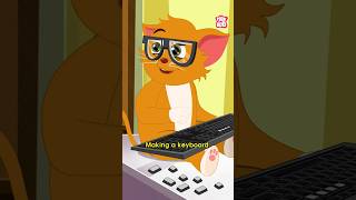 The Kitty Keyboard Invention  Dr Binocs and Kitty Funny Video shorts funny kitty drbinocs [upl. by Dikmen358]