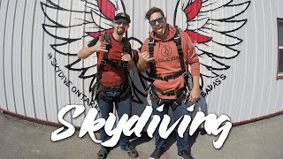 SKYDIVING IN CANADA EH [upl. by Ecydnak]