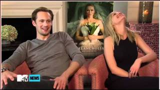 Alexander Skarsgard talks Melancholia  MTV Interview [upl. by Zoller274]