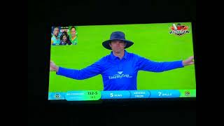 India vs Pakistan legends championship 2024 final final over viralvideo [upl. by Safire]