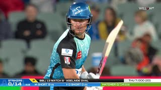 D Arcy Short 66 runs vs Sydney Thunder  8th Match  ADS vs SYT [upl. by Perice]