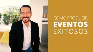 Cómo organizar EVENTOS exitosos 💪🏻 💪🏻 💪🏻 [upl. by Leinehtan556]