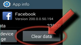 Clear data Effect on Facebook Android app [upl. by Areic]