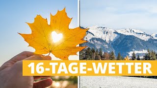 Wetter 16 Tage Hochdruckdominanz und Schneefrust in den Bergen [upl. by Adolpho]