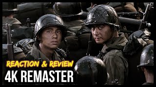 Taegukgi 2004 4K Remaster Reaction amp Review  Korean Movie [upl. by Mozart]