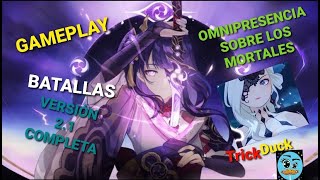 SIGNORA  HISTORIA PRINCIPAL  OMNIPRESENCIA SOBRE LOS MORTALES RAIDEN SHOGUN Ei  GAMEPLAY [upl. by Nihs]