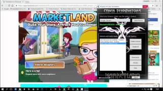 MarketLand Hack 2017 GoldCashLevelCards [upl. by Ballou]