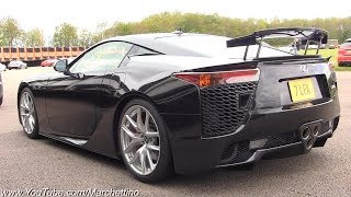 Lexus LFA Full Throttle Acceleration  F1 Sound [upl. by Chapin731]