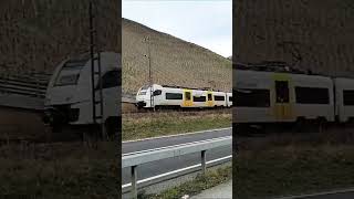 Train Horn Concert at Boppard am Rhein shorts trainhorn [upl. by Nerual114]