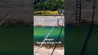 Longest Footbridge Suspension in the Philippines [upl. by Katuscha]