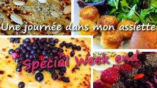 Une journée dans mon assiette SPÉCIAL WEEKEND Healthy  Journée dété [upl. by Katerina]