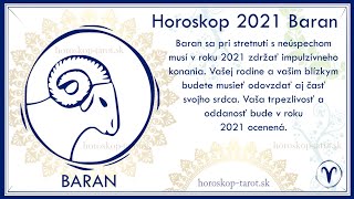 Horoskop 2021 Baran âś¦ đť™‡đť™–đť™¨đť™ đť™– đť™‘đť™Żđť™©đť™–đť™ťđť™® đť™‹đť™šđť™Łđť™žđť™–đť™Żđť™š đť™•đť™™đť™§đť™–đť™«đť™žđť™š âś¦ Horoskopy sk znamenia Baran [upl. by Kathlin47]