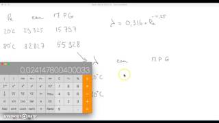 Coefficient Perte de Charge Blasius [upl. by Grover]