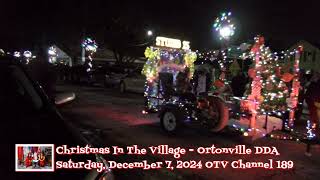 1272024 Christmas In The Village  Ortonville DDA [upl. by Derinna297]