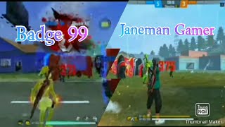 Badge 99 Vs Janeman Gamer Shayari Vs [upl. by Grey893]