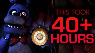 I Beat FNAF 1 But Every Night Takes 6 Hours [upl. by Rianna]