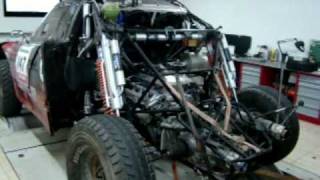 Dakar rally buggy at Morendi dyno facility [upl. by Englis647]