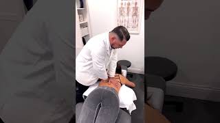 OMG 🤯 Thoracic double pisiform contact back treatments chiropractic adjustments [upl. by Theran]