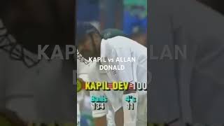 KAPIL CENTURY AGAINST SOUTH AFRICAgreatest knock cricket cricketnews [upl. by Eirellam]