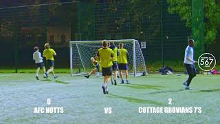 AFC NOTTS VS COTTAGE GROVIANS 7S  HIGHLIGHTS  25 NOVEMBER 2024 [upl. by Jamel]