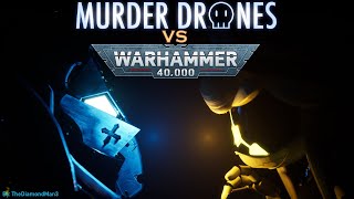 CYN vs Grey Knights  Murder Drones x Warhammer 40k Animation [upl. by Eniluap23]