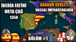 YENİ SERİ  VASSAL İMPARATORLUĞU  ORTA ÇAĞ  AGE OF HİSTORY 2  ARAGON  BÖLÜM 1 [upl. by Heise447]