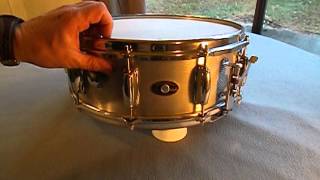 Slingerland Model 140 Aluminum Snare Drum [upl. by Beckman743]