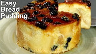 Bread Pudding Recipe Without Blender Beater and Oven  How to Make Caramel Pudding at Home [upl. by Teodoro348]