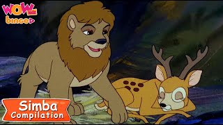 Simba The Lion King  New Compilation 15  Cartoons In Hindi  Wow Kidz Binge OTM [upl. by Tierell]