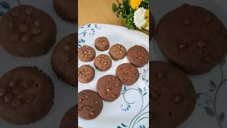 Chocolate Cookies 🍪😋 shorts chocolatecookies chocolate cookies easyrecipe snacks food [upl. by Ellekcim830]