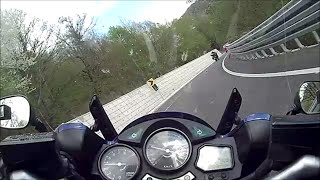 Yamaha FJR 1300 riding on Mestecanis [upl. by Varrian]