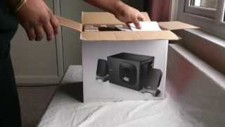 Edifier M1370 21 Mulitmedia Speaker System Unboxing [upl. by Akirret826]