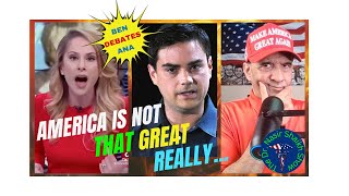 Ana Kasparian CLAIMS Other Countries Better Than America  Ben Shapiro Gives EPIC Response [upl. by Vowel]