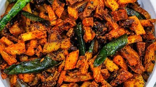 Famous Andhra Recipe  Bangaladumpa Fry  Quick and Easy Way  Potato Chips [upl. by Pihc370]