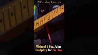 Michael J Fox Joins Coldplay for an Unforgettable Fix You Performance at Glastonbury 2024 🌟 [upl. by Chew641]