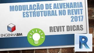 Revit 2017 Modulação de Alvenaria Estrutural [upl. by Leandra]