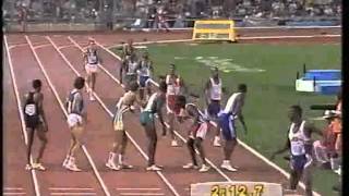 Mens 4x400m Relay Final at the Barcelona 1992 Olympics [upl. by Pegg]