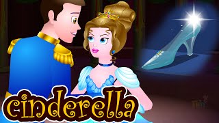 Cinderella Full Story  Fairy Tales 2019 English Bedtime Stories  Kids Stories By Tiny Dreams [upl. by Nannie]