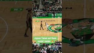 Jayson Tatum with the Game tying Bucket 🔥🔥 [upl. by Ayhdiv]