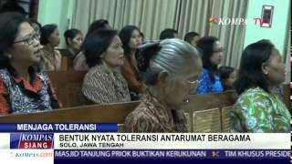 Gereja dan Masjid Bersebelahan Bentuk Nyata Toleransi di Solo [upl. by Ronna779]