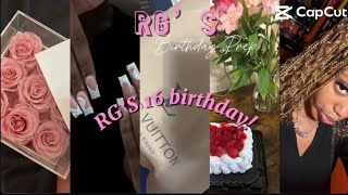 PREP WITH ME FOR MY 16 BIRTHDAY Hairnailslashes [upl. by Ailil]