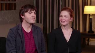 Tom Burke and Holliday Grainger  Strike Interview [upl. by Brigham]