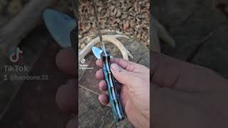 Boning knife craftsmanship knifemaker customknives fypviral fypyoutube 440css [upl. by Ydennek]