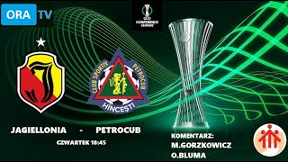 LIGA KONFERENCJI JAGIELLONIA BIAŁYSTOK  PETROCLUB HINCESTI  NA ŻYWO  CZ2 [upl. by Leihcim]