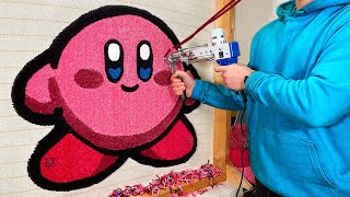 ASMR Rug Tufting  Kirby Rug Start To Finish [upl. by Jarv494]