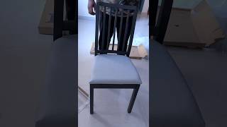 IKEA Dining Chair Assembly  Ekedalen Chair [upl. by Adnalahs559]